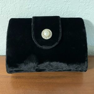 Black Velvet Formal Purse